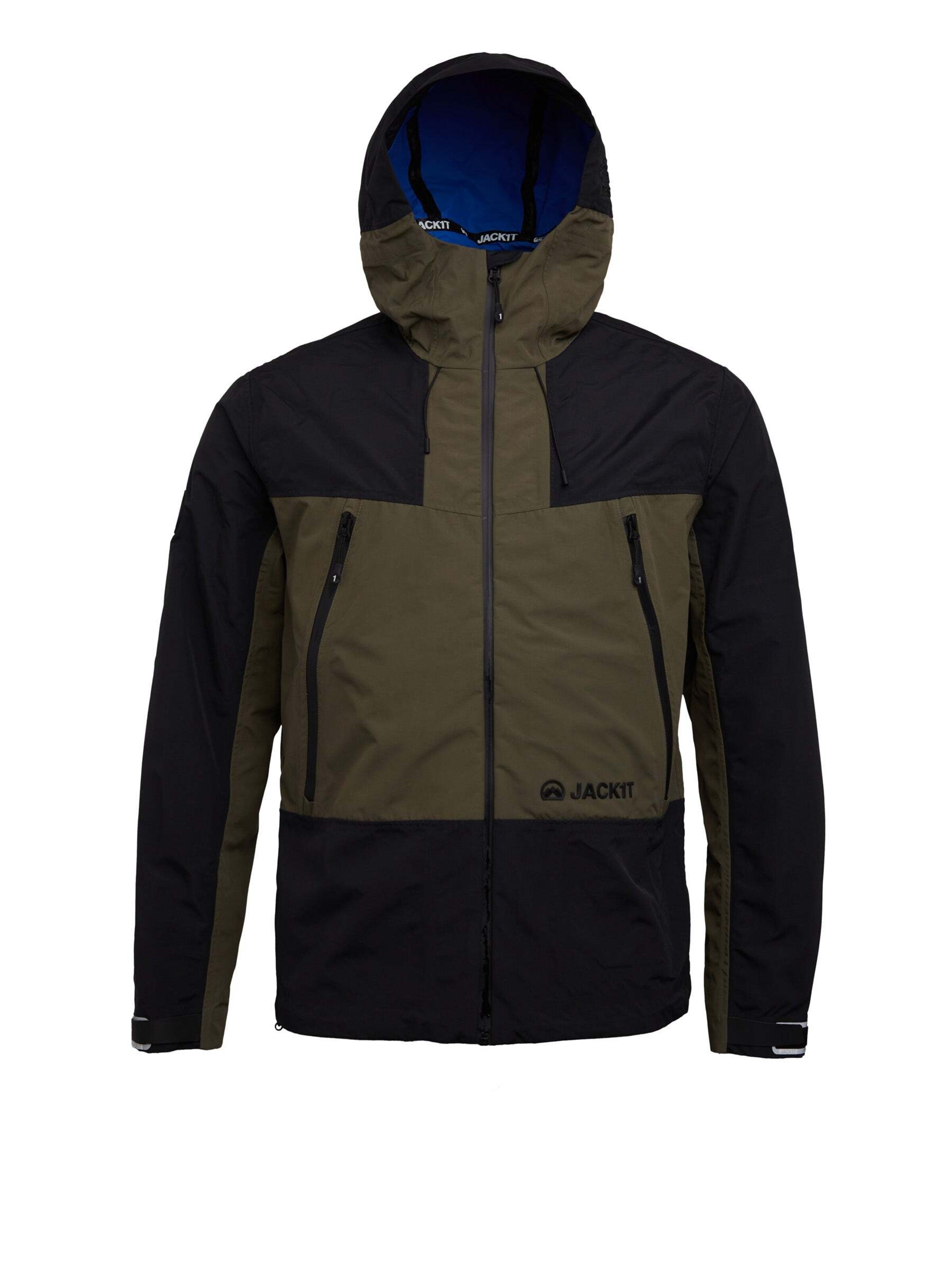 Giacca per outdoor di JACK1T in nero: frontale