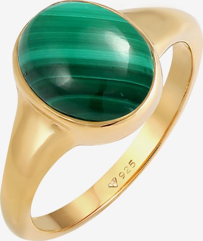 ELLI PREMIUM Bague en or / vert, Vue avec produit