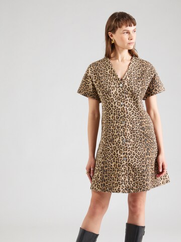 VERO MODA Shirt dress 'VMPENELOPE' in Grey: front