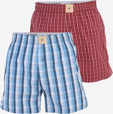 HOLLISTER Bokserki w kolorze niebieski: przód