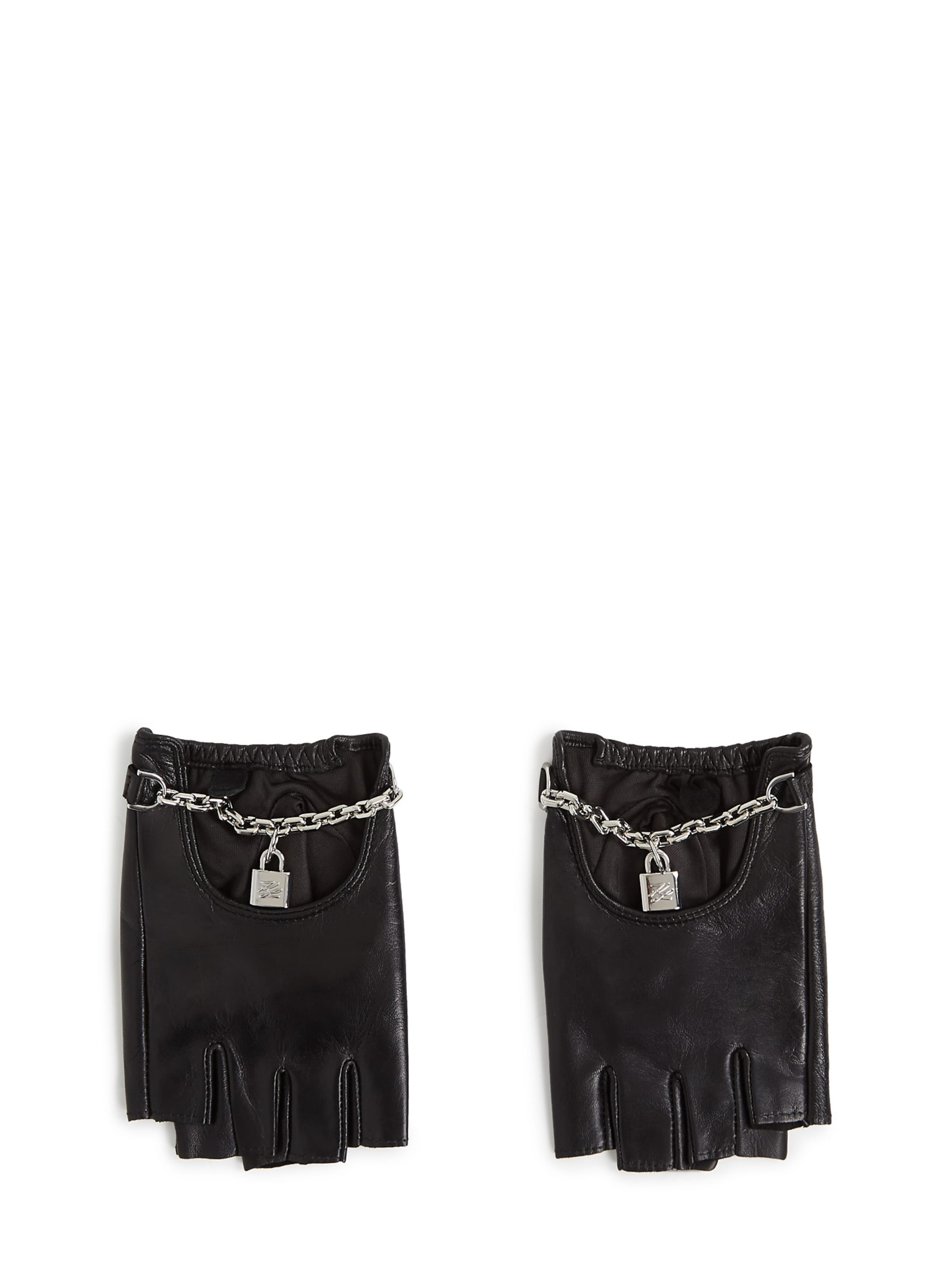 Karl Lagerfeld Перчатки с короткими пальцами в Черный: спереди