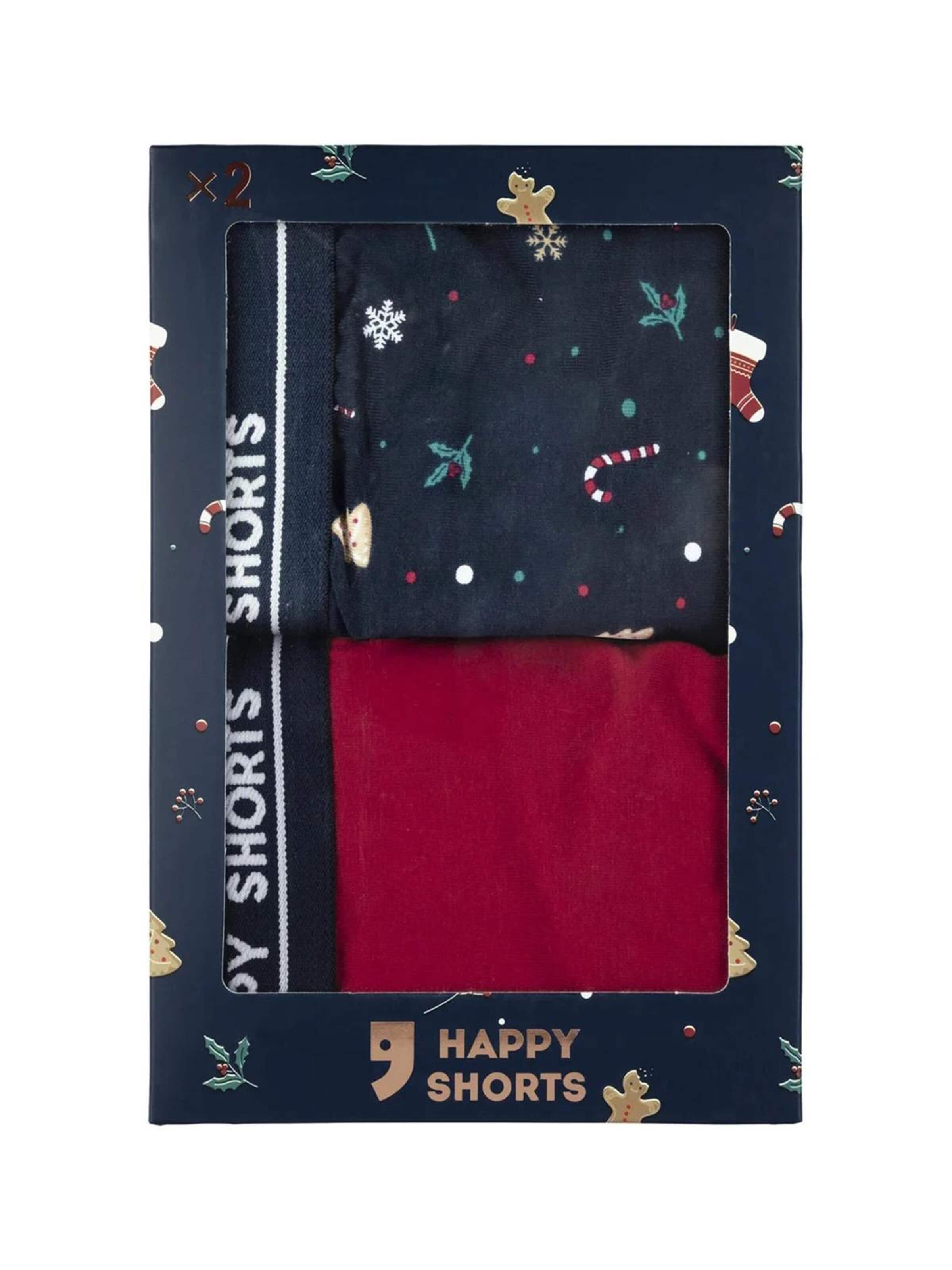 Boxers 'Christmas' Happy Shorts en bleu