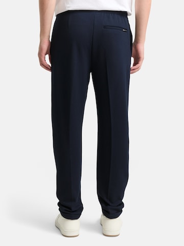 TOM TAILOR DENIM Tapered Pantalon in Blauw