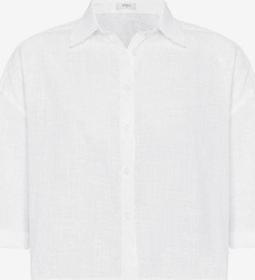 Antioch Pusero värissä valkoinen: etupuoli