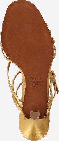 Polo Ralph Lauren Sandalen met riem in Goud