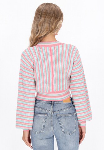 IZIA Knit Cardigan in Blue