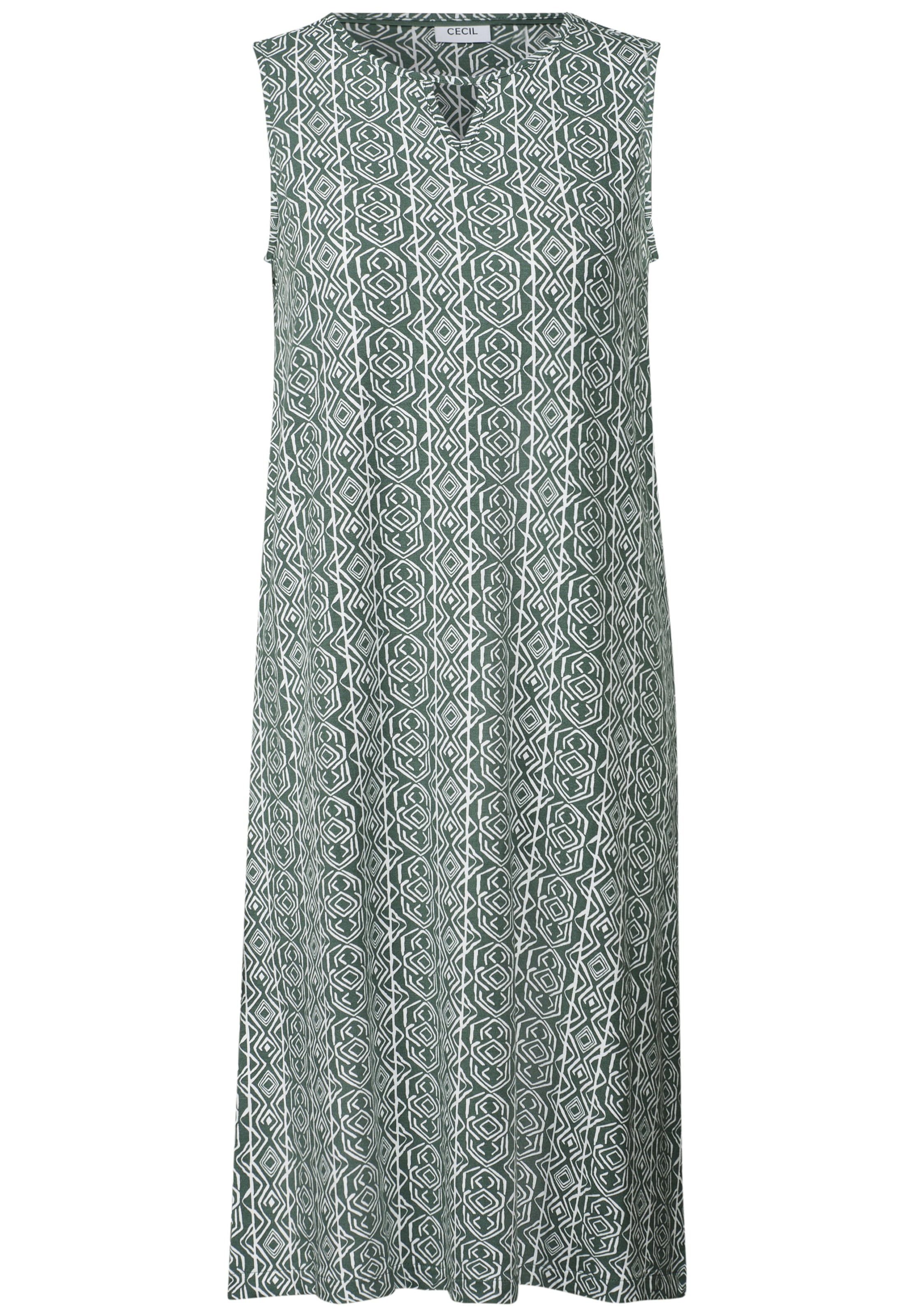 CECIL Καλοκαιρινό φόρεμα σε πράσινο: μπροστά