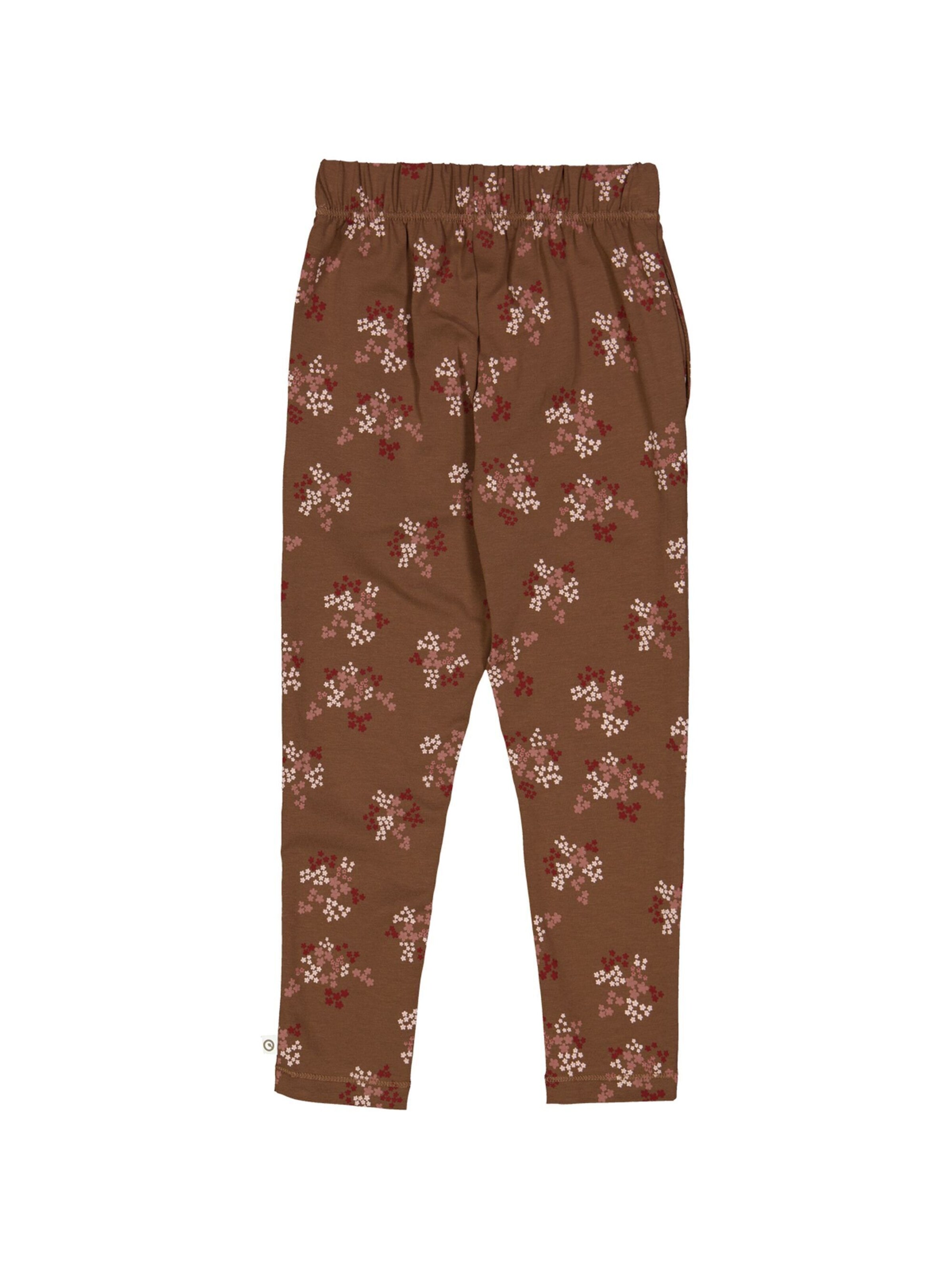 Regular Pantalon Müsli by GREEN COTTON en marron