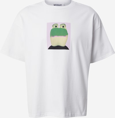 WEEKDAY Paita 'Great' värissä vihreä / pastellinvihreä / roosa / valkoinen, Tuotenäkymä