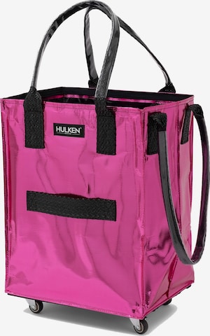Shopper 'Hulken Rolling Tote' di HULKEN in rosa: frontale