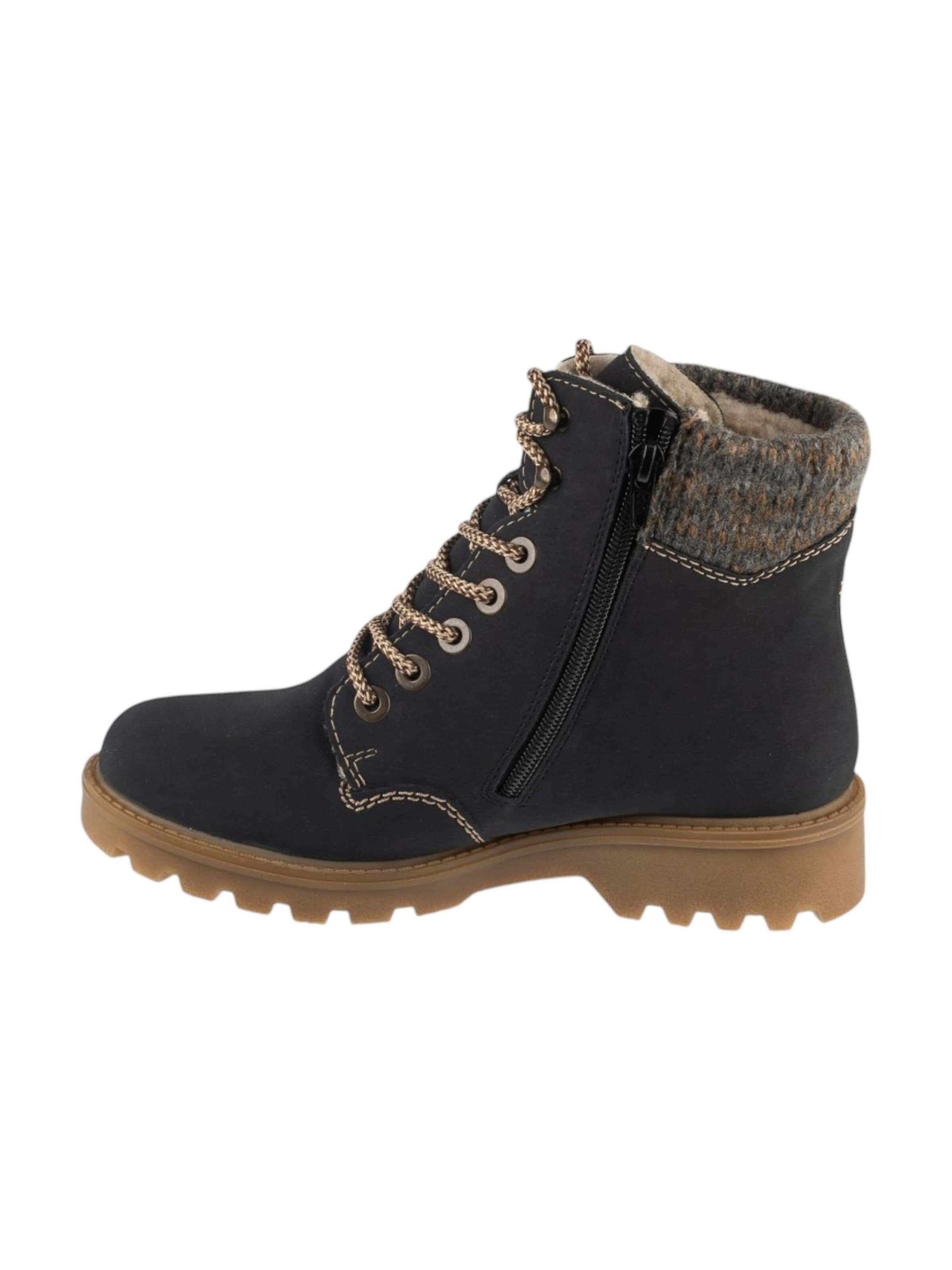 Bottes à lacets 'Rieker Booties' Rieker en bleu