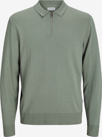 Pull-over 'JJEEmil' JACK & JONES en vert : devant