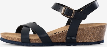 Bayton Sandal 'Lajas' in Blue: front