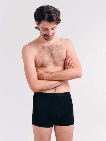 Boxers 'Casual Cotton' Erlich Textil en noir : devant