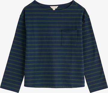 T-shirt 'Beach Boat' Seasalt Cornwall en vert : devant