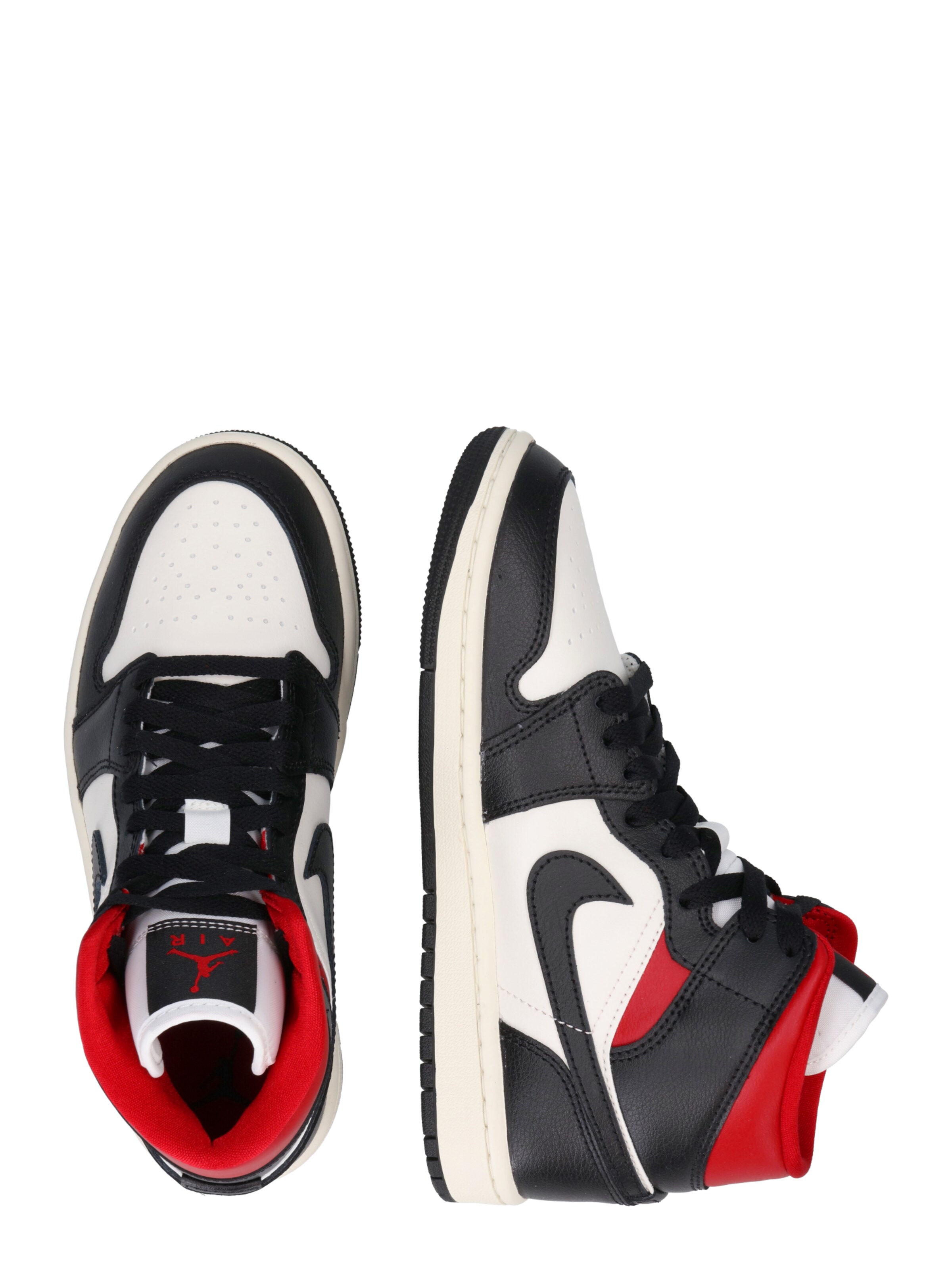 Jordan Sneakers hoog 'Air Jordan 1' in Zwart