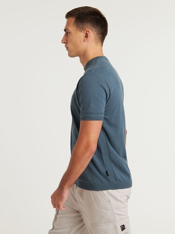 T-Shirt 'Mateo' CHASIN' en bleu