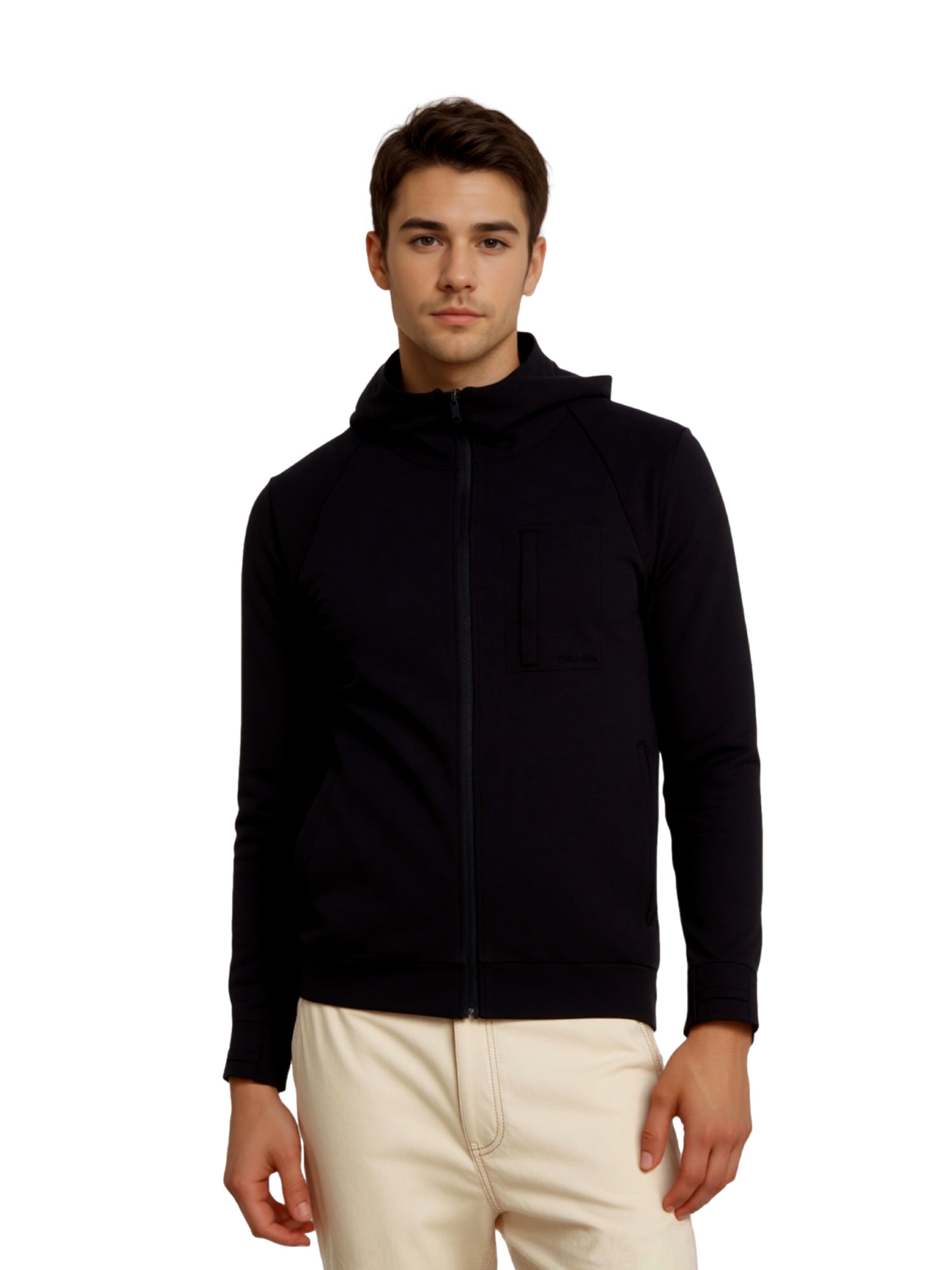 Calvin Klein Jopa na zadrgo | črna barva: sprednja stran