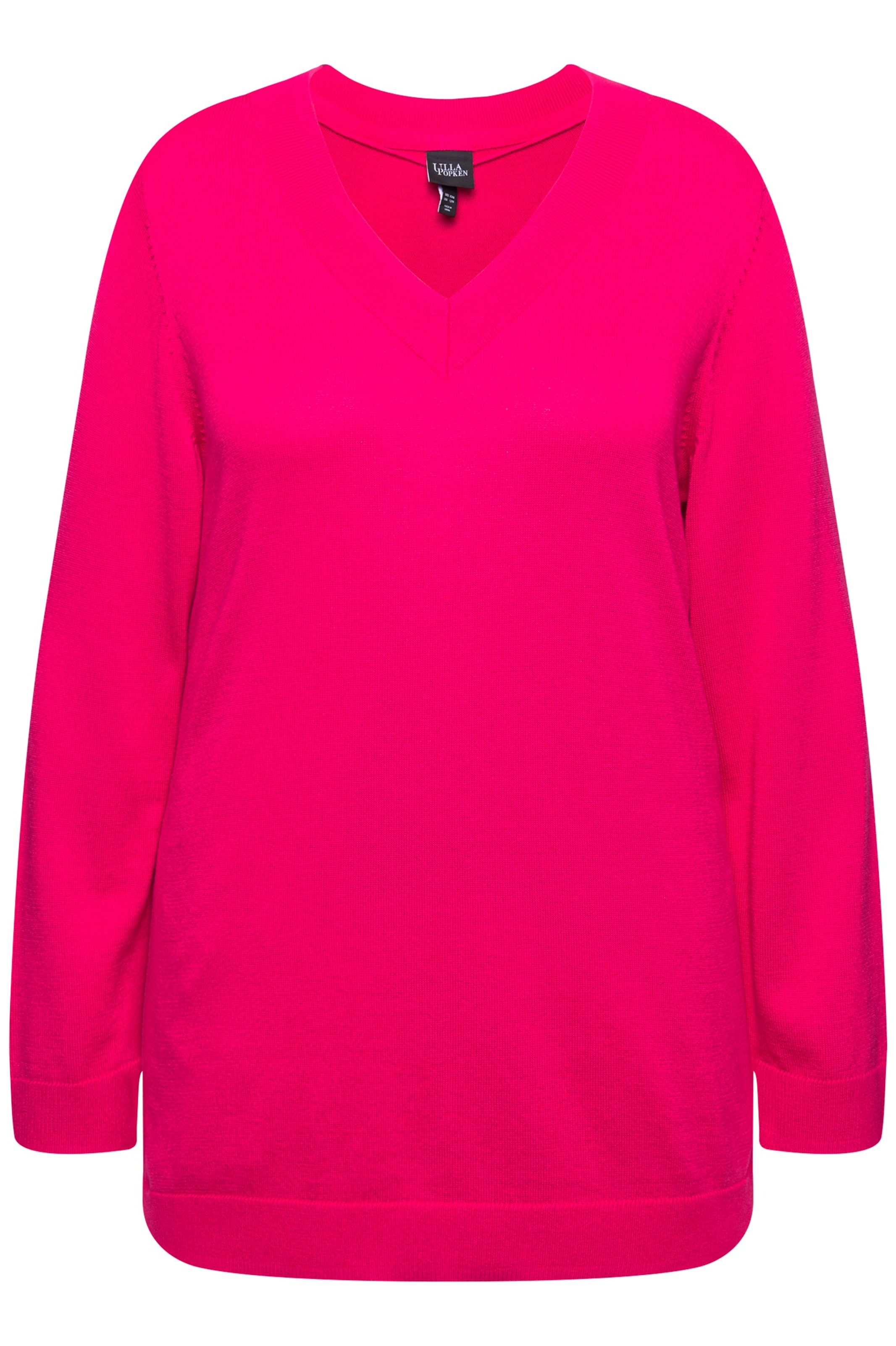 Ulla Popken Trui in Roze: voorkant