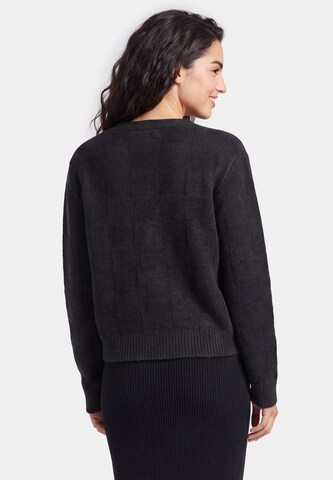 usha BLACK LABEL - Casaco de malha em preto