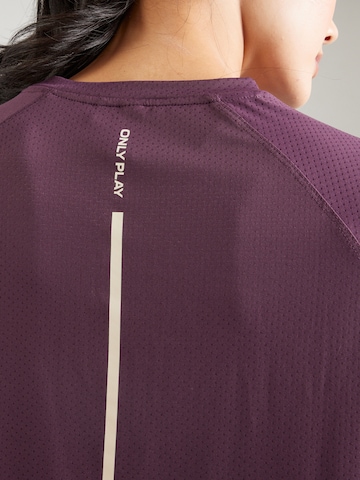 Maglia funzionale di ONLY PLAY in lilla