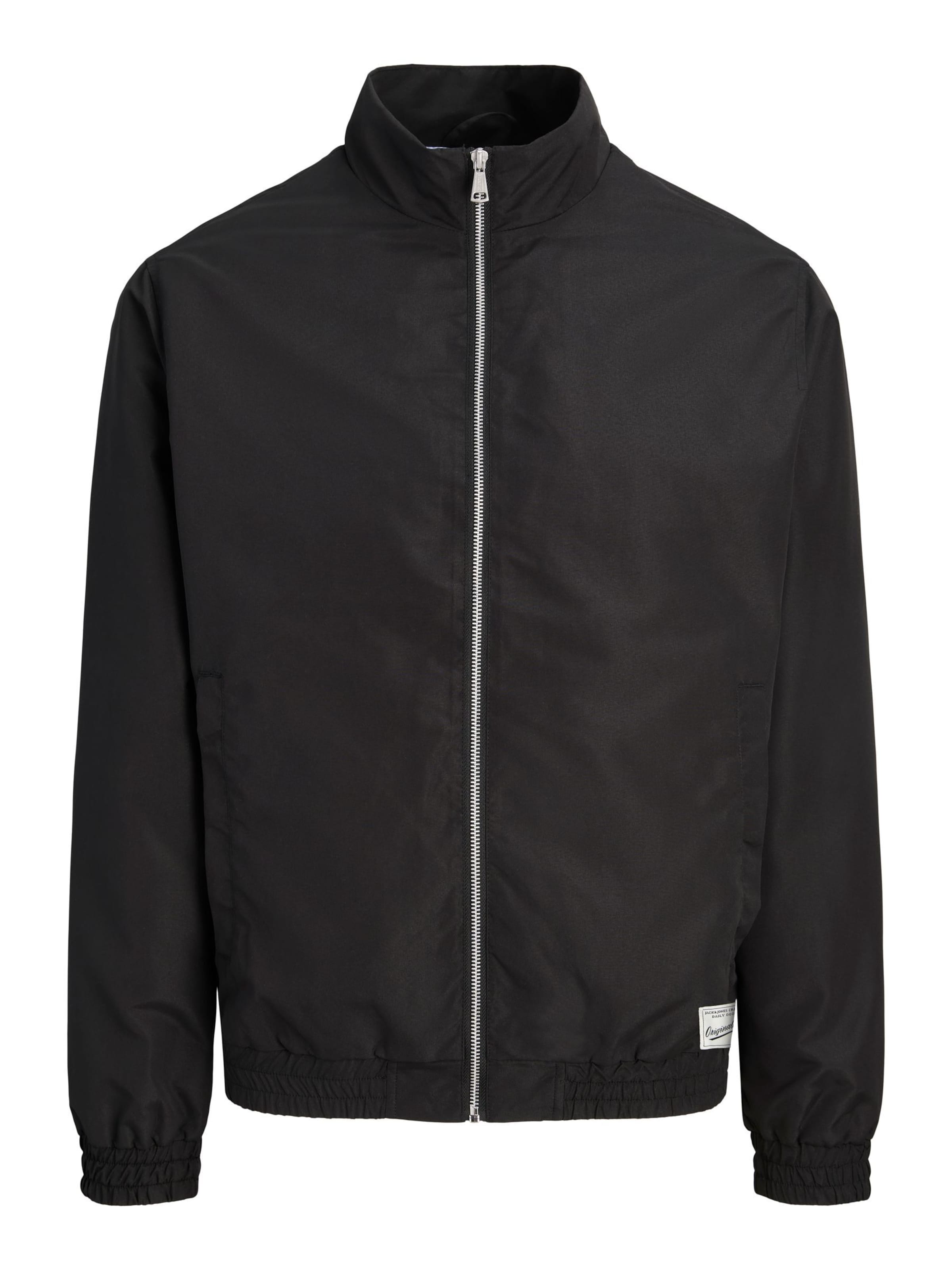 Veste mi-saison JACK & JONES en noir : devant