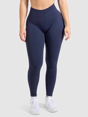 Smilodox Skinny Leggings 'Cetrina' in Blauw: voorkant