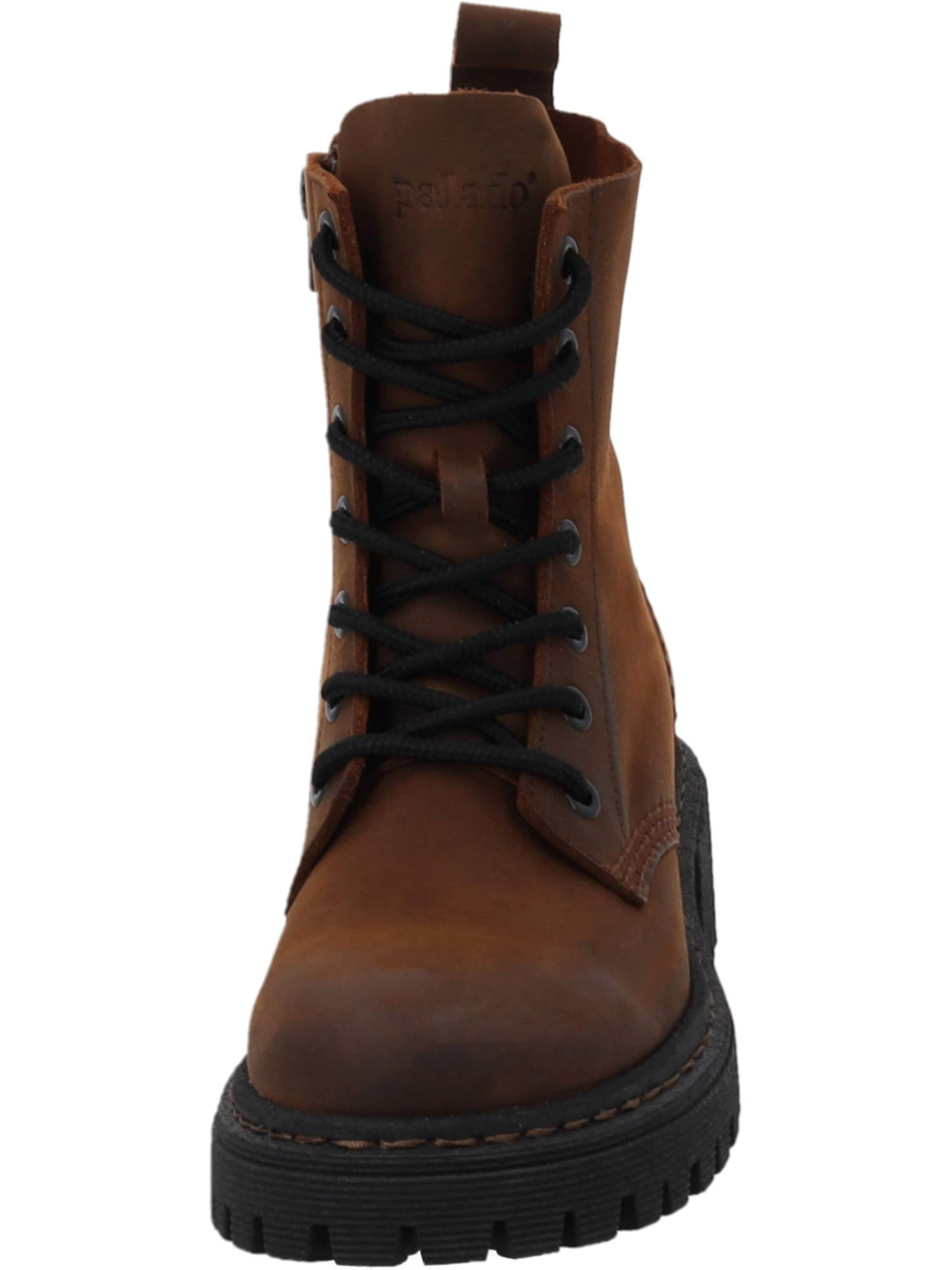 Palado Μποτάκι με κορδόνια 'Pheara' σε καφέ