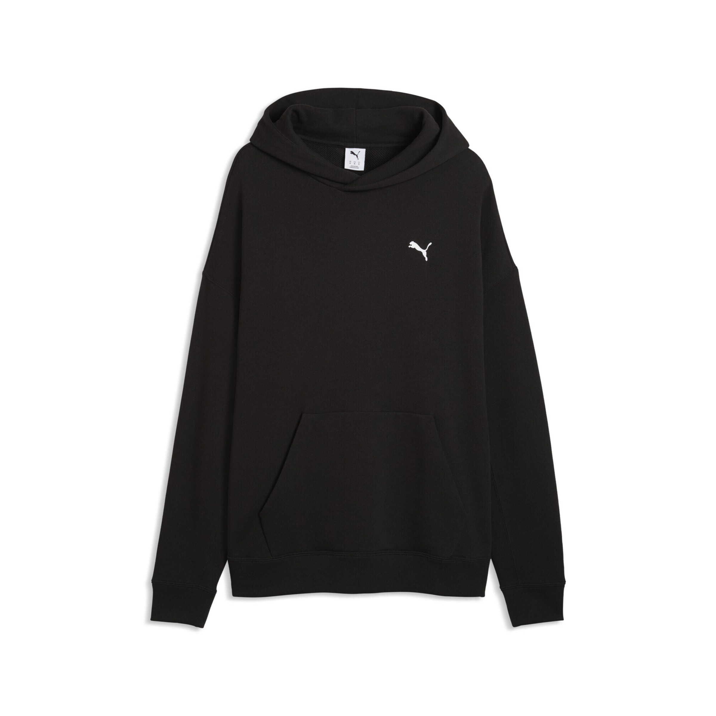 PUMA Sporttrui 'Essentials' in Zwart: voorkant