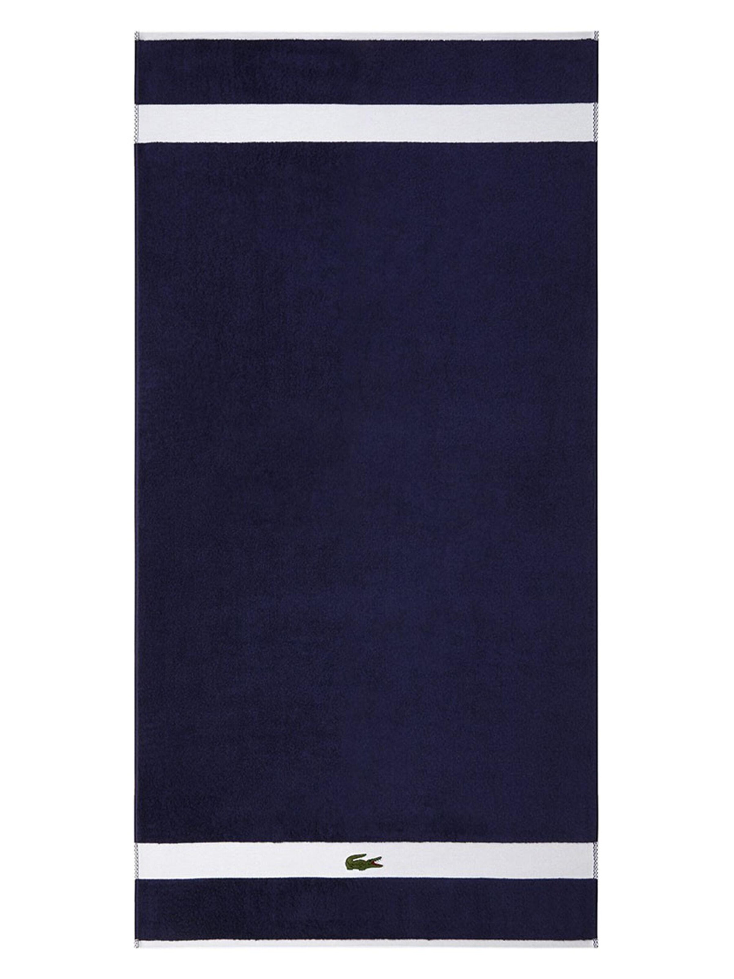 LACOSTE Handtuch 'LCASUAL'‌‌‌ in Blau: Vorderseite