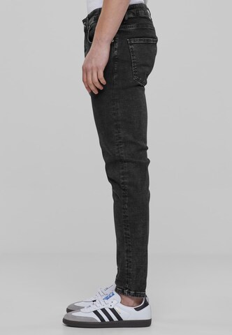 2Y Premium Regular Jeans in Schwarz