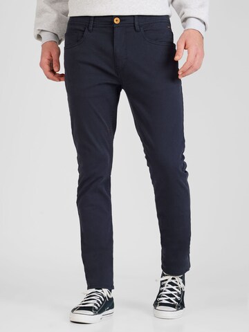 BLEND Regular Chino in Blauw: voorkant