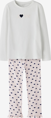 purpurinė NAME IT Miego kostiumas 'NKFRagna': priekis