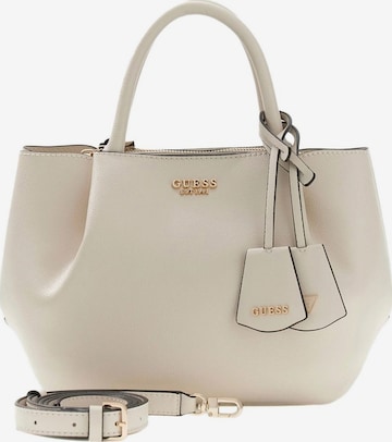 Sacs à main 'Amorette Girlfriend' GUESS en blanc : devant
