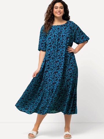 Ulla Popken Kleid in Blau: Vorderseite
