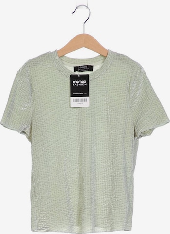 Bershka Top & Shirt in XS in Green: front