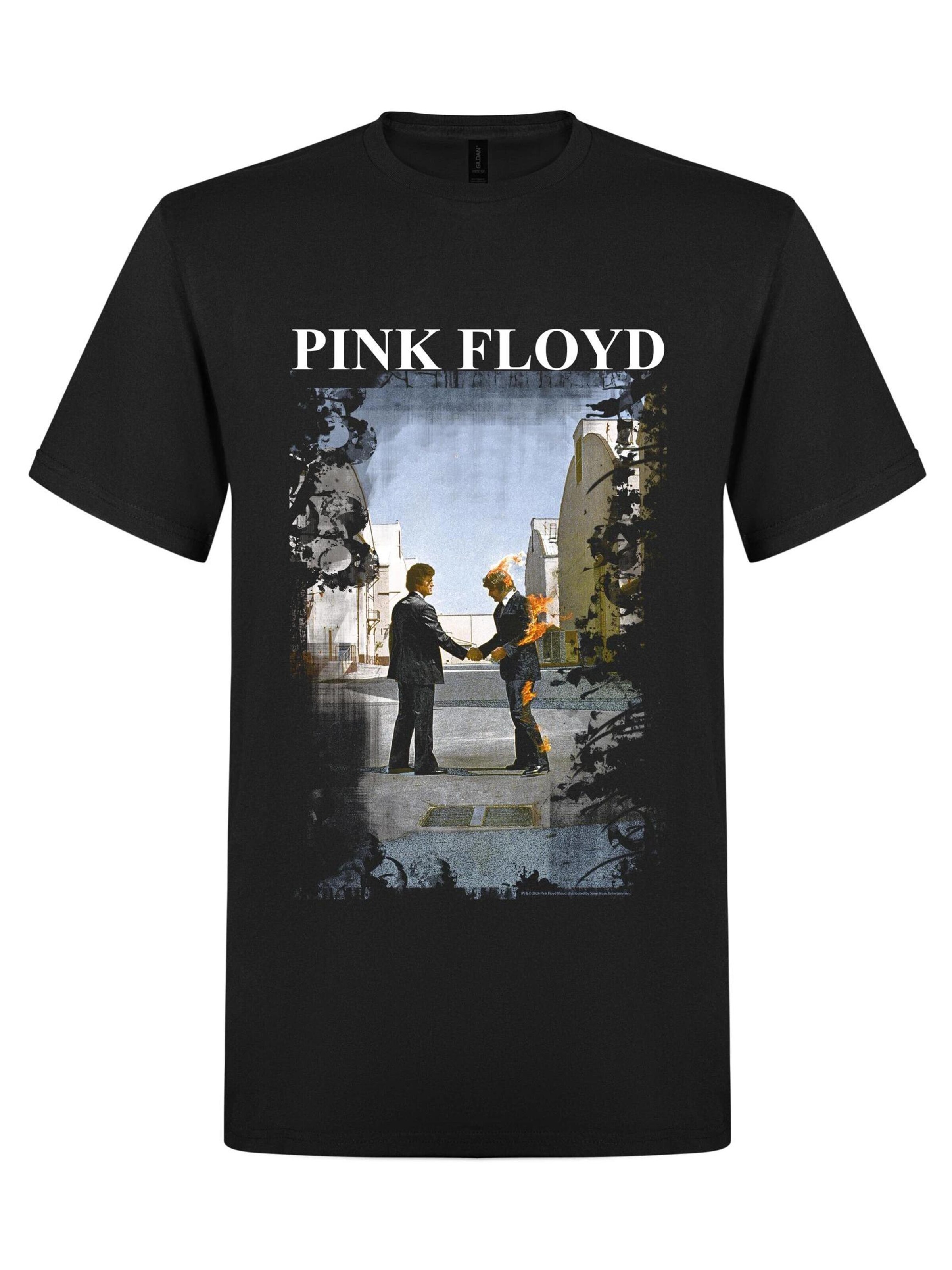 Pink Floyd Shirt 'Pink Floyd - Burning man' in L in Black, Item view