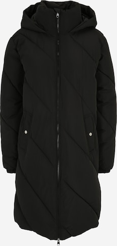 Vero Moda Tall - Abrigo de invierno 'ELANORDORA' en negro: frente