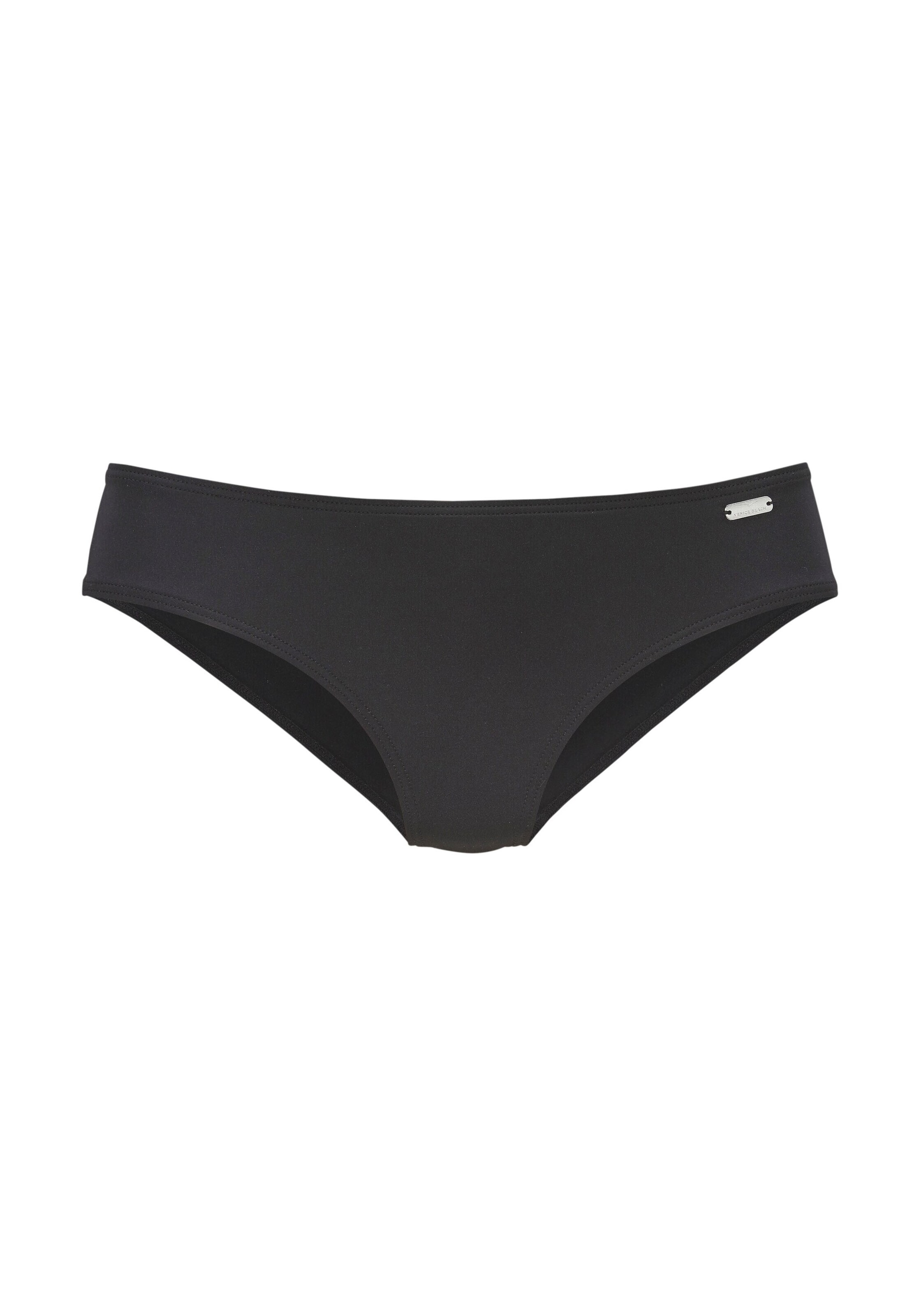 VENICE BEACH Bikini Bottoms in Black: front