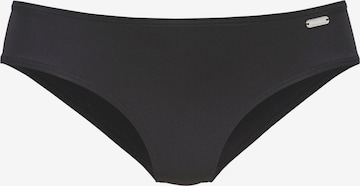 VENICE BEACH Bikini Bottoms in Black: front