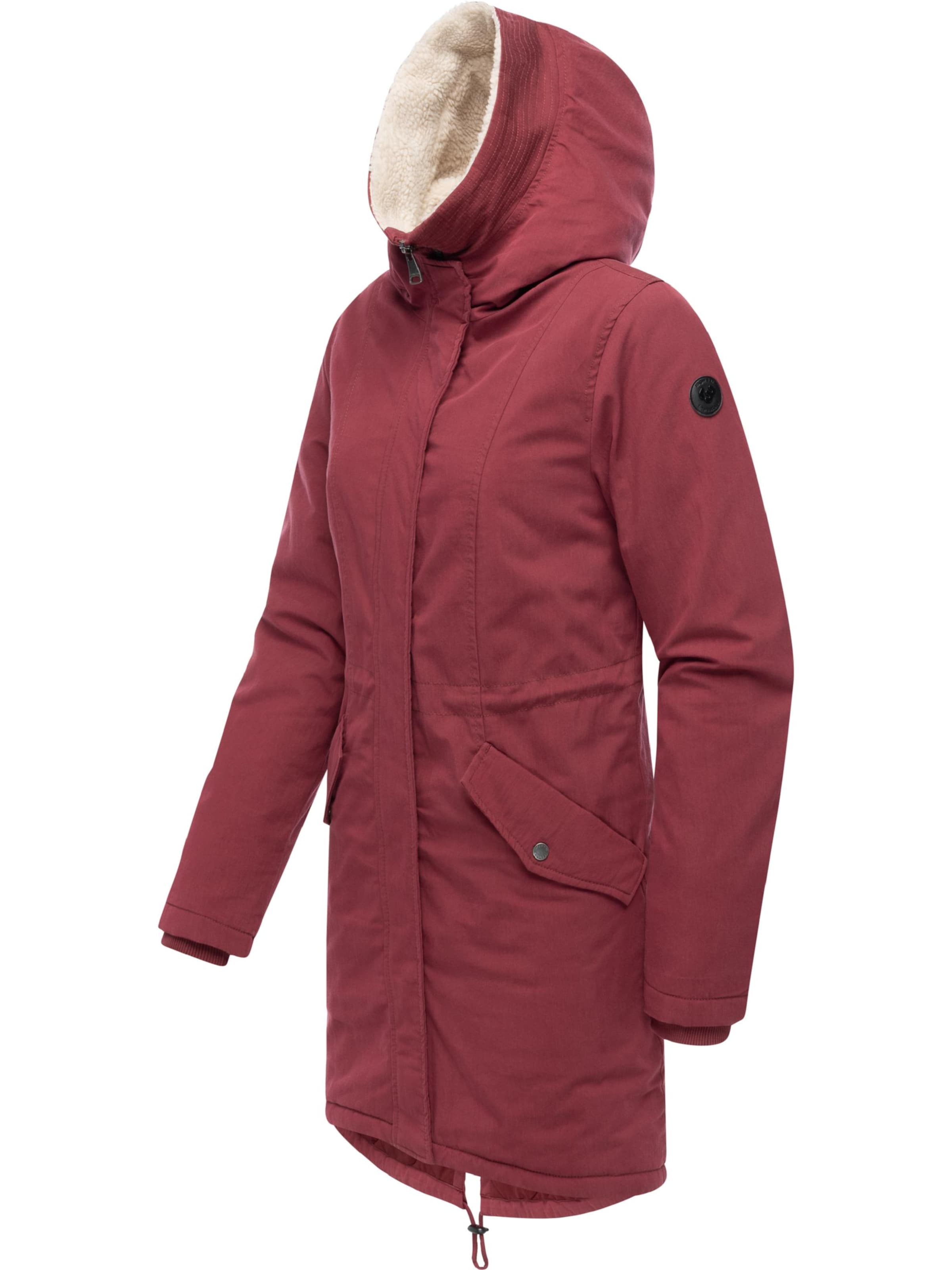 Ragwear Parka 'Coogle' in Rot