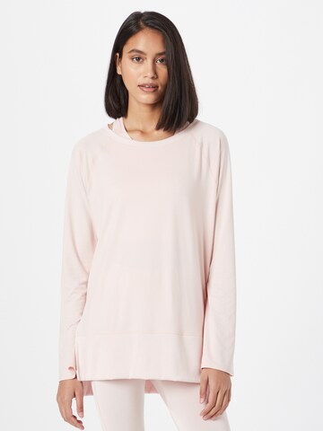 PUMA Athletic Sweatshirt 'Studio Yogini' in Pink: front