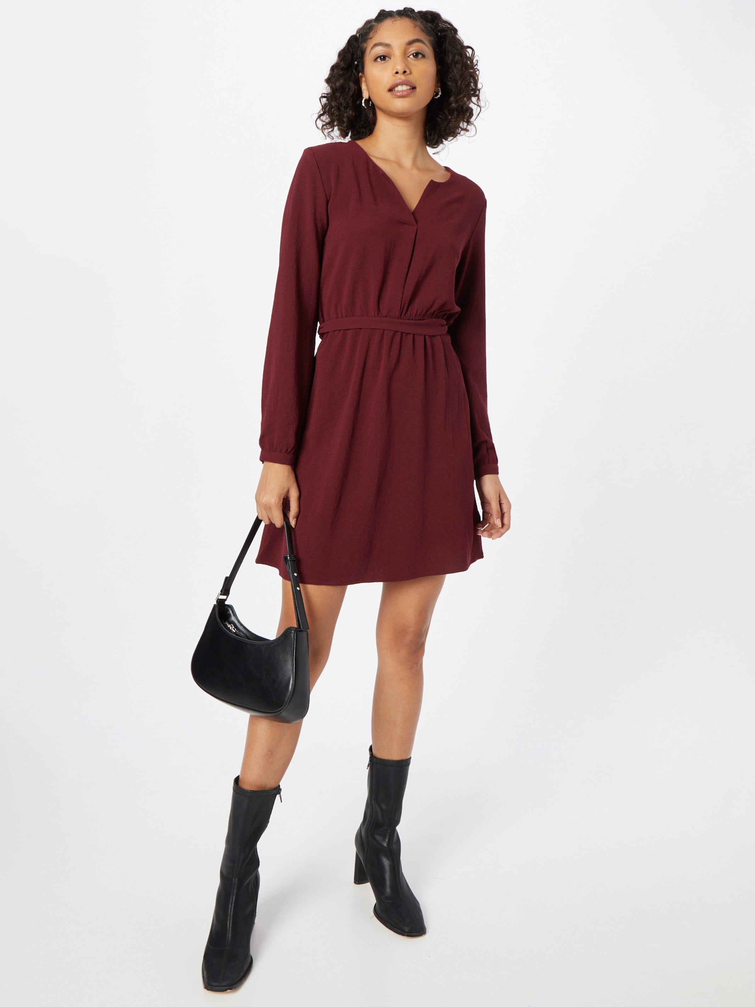 ABOUT YOU Dress 'Stina' in Dark Red 