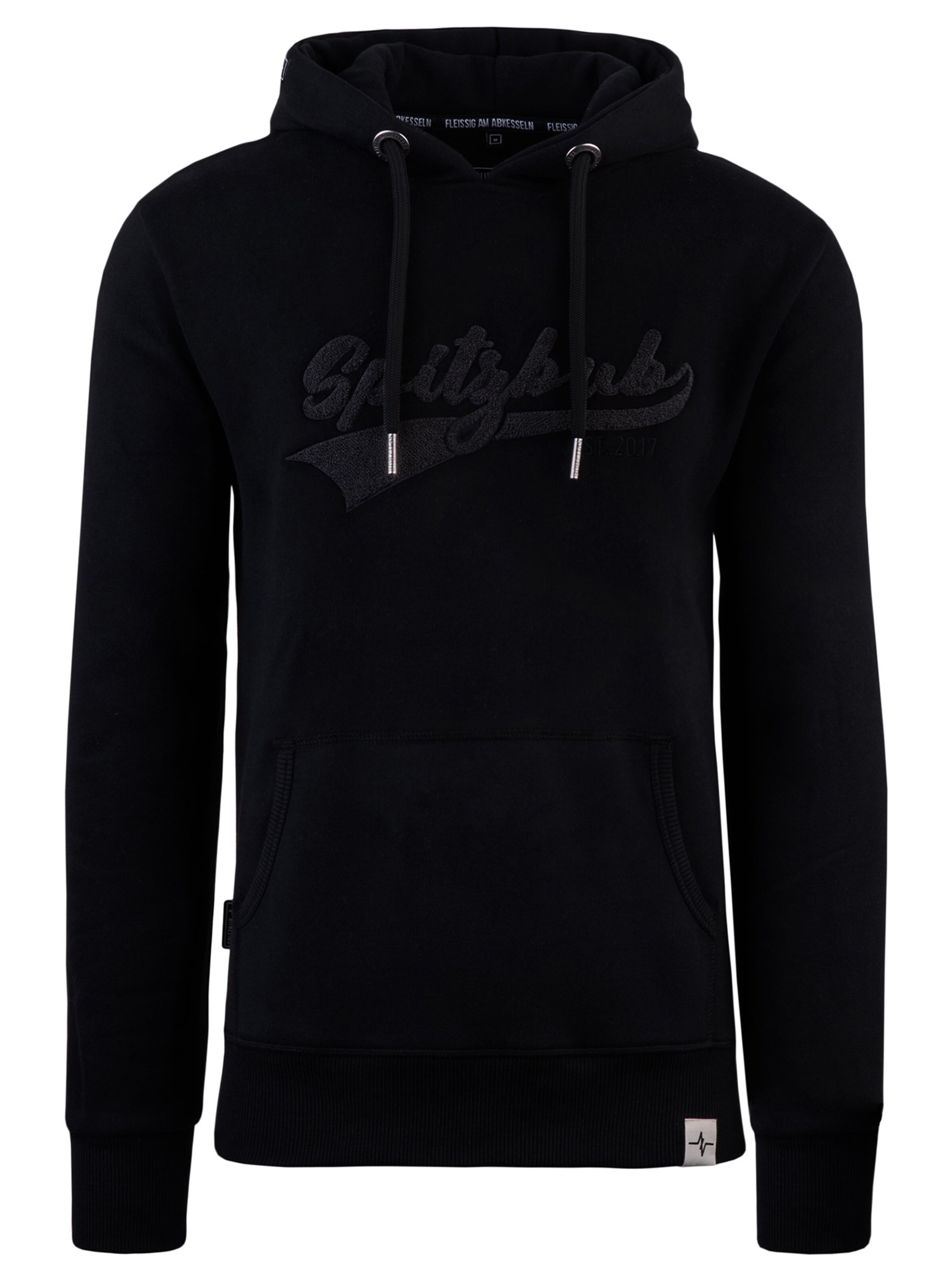 Sweat-shirt 'Manuel' SPITZBUB en noir : devant