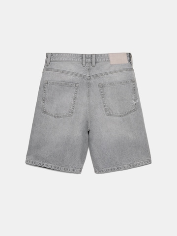 Pull&Bear Baggy Džíny – šedá
