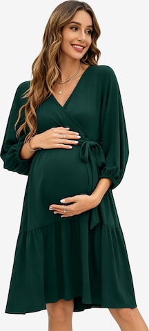 KoJooin Dress in Green: front