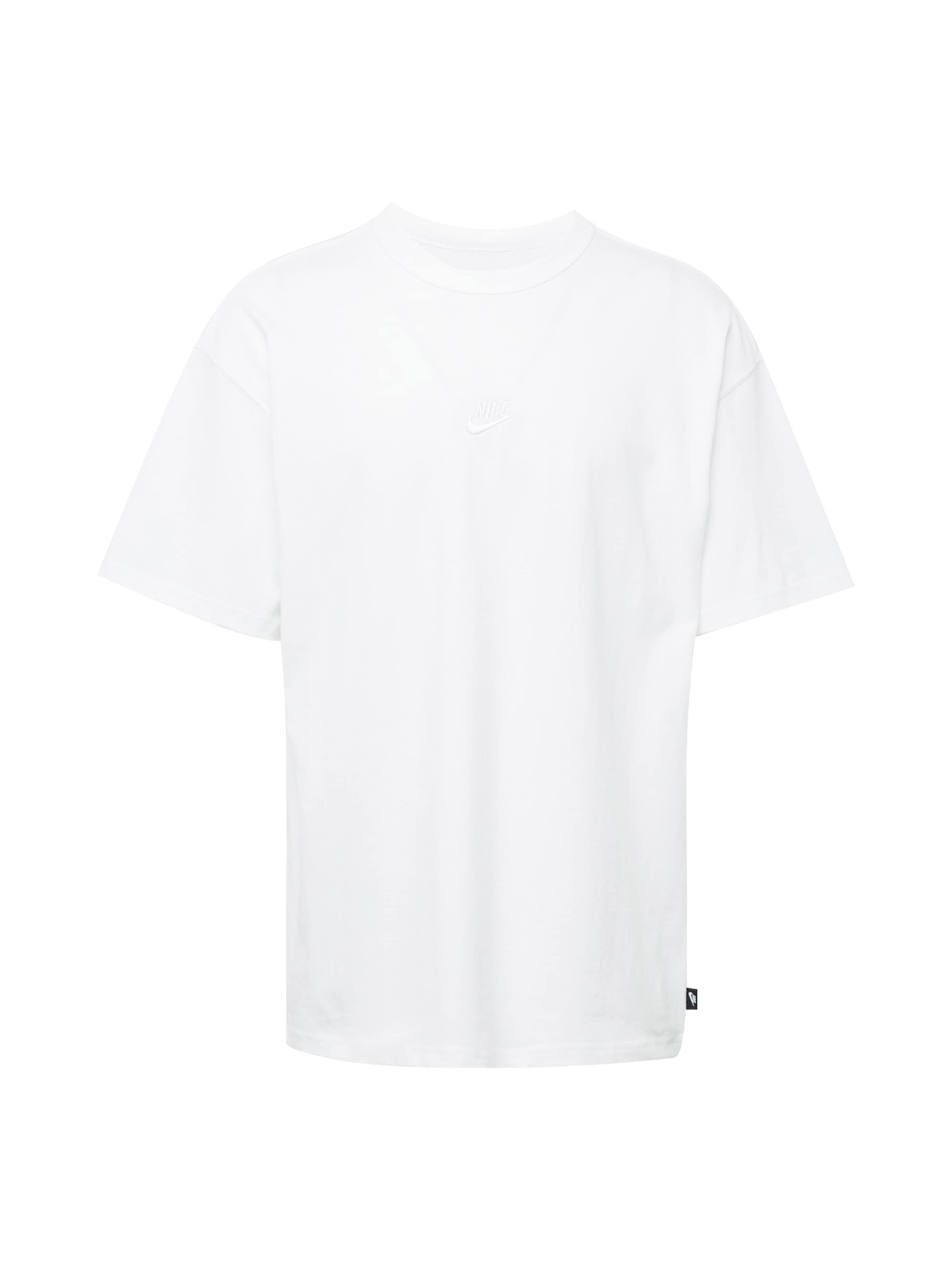 Tricou 'Premium Essentials' de la Nike Sportswear pe alb: față