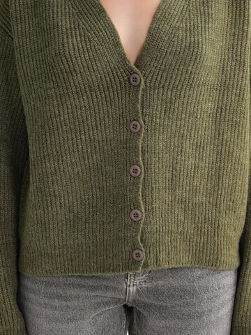 MixRay Knit Cardigan in Green