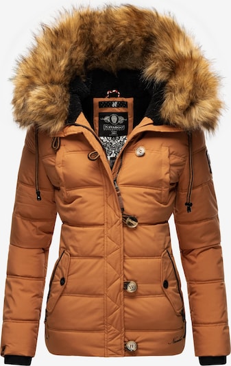 NAVAHOO Veste d’hiver 'Zoja' en marron, Vue avec produit