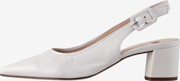 Högl Slingback Pumps in White: front